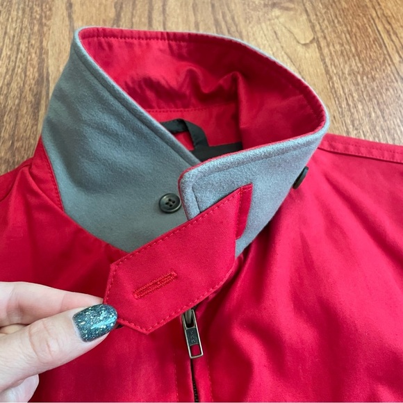 Normandy & Monroe Ventile cotton waterproof and wind proof red jacket size XL - Picture 3 of 13